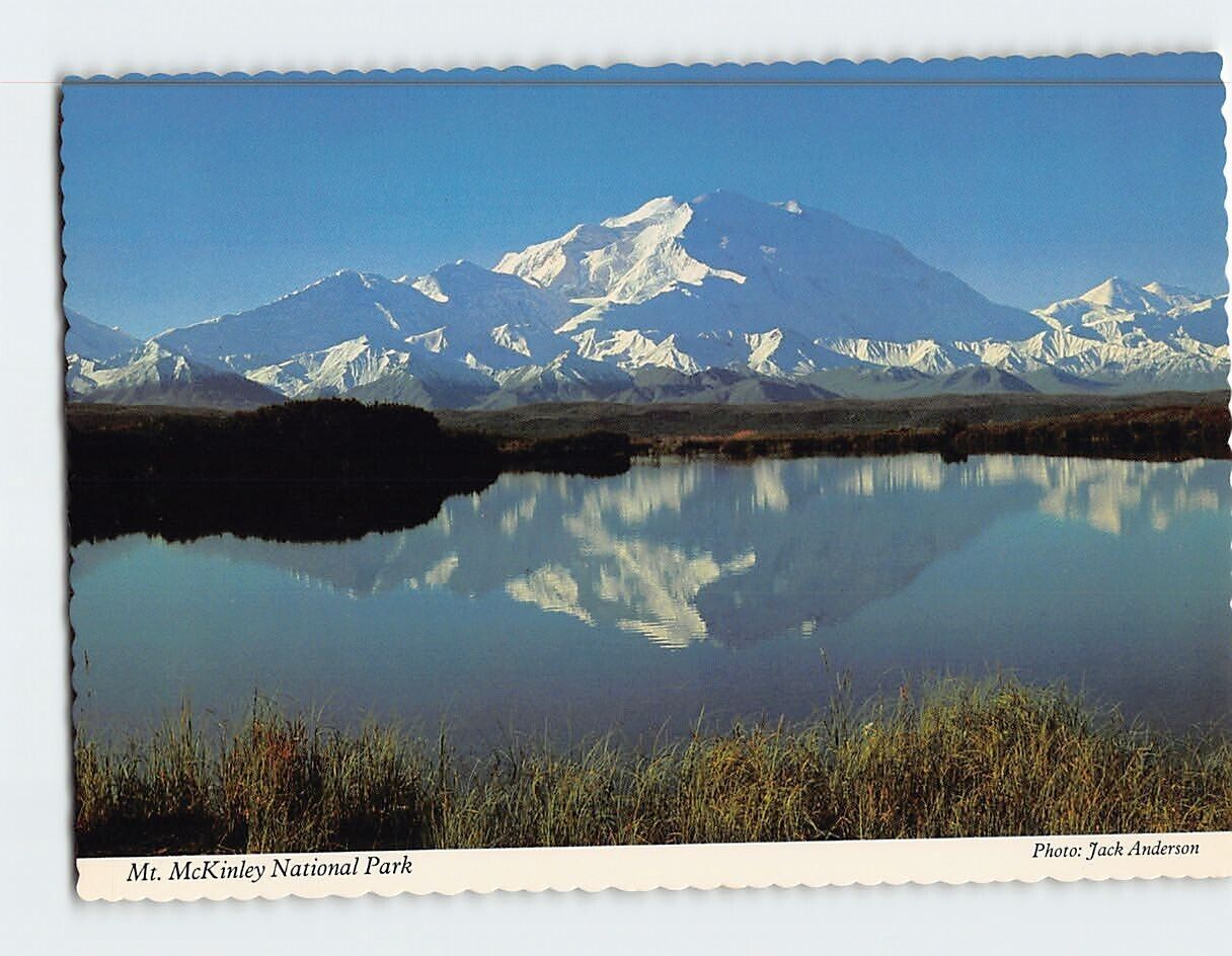 Postcard Mt. McKinley National Park Alaska USA