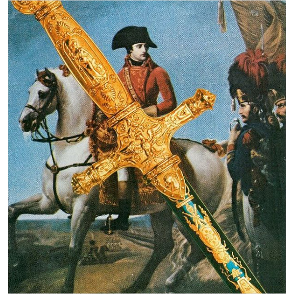 Emperor Napoleon I Coronation Sword for the Franklin Mint by Marto Toledo Spain