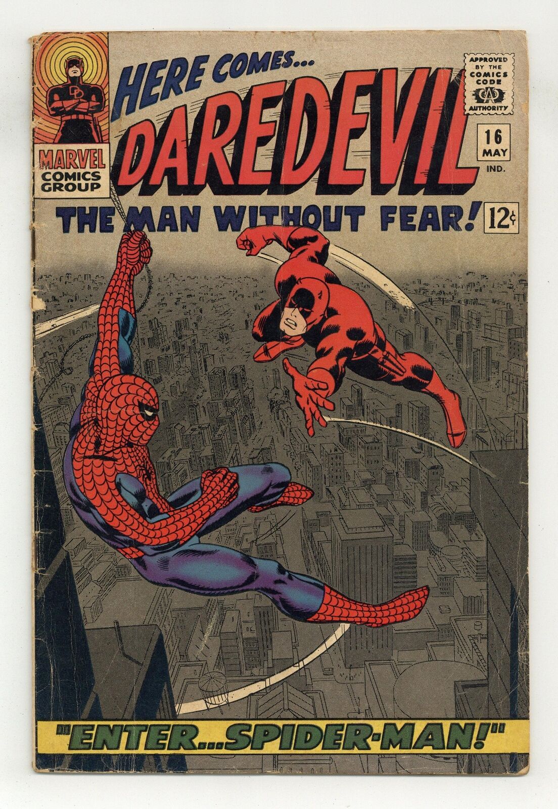 Daredevil #16 GD/VG 3.0 1966