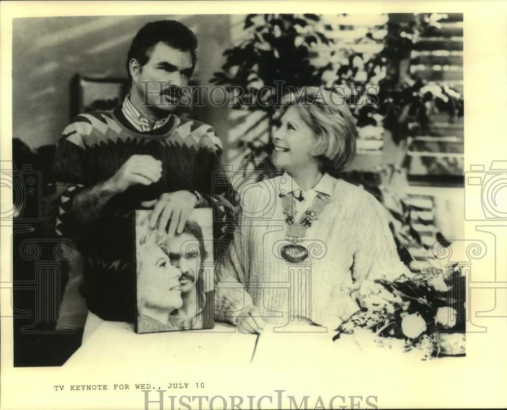 1991 Press Photo Actor Burt Reynolds - lrx33250