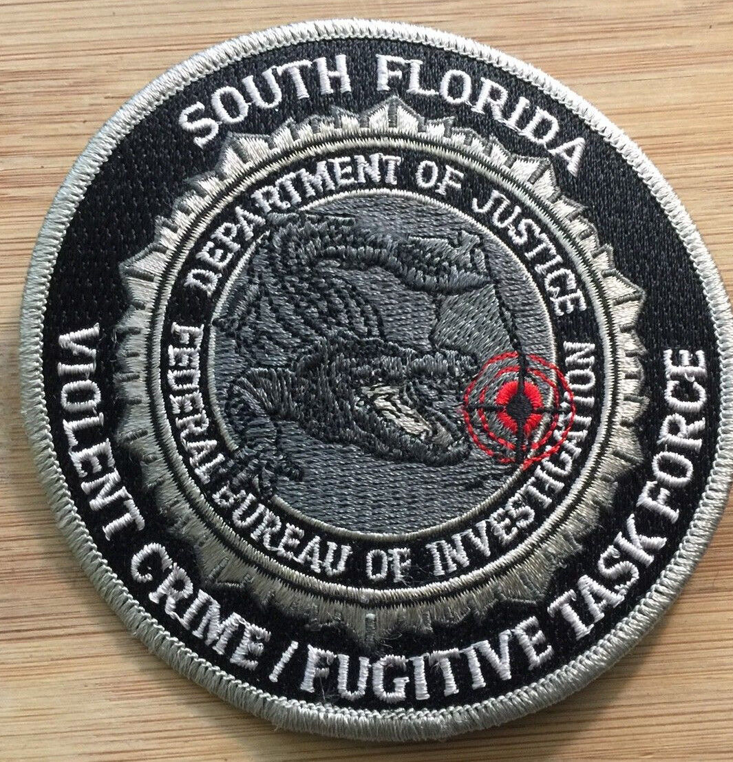 FBI - Miami Field Office - Violent Crime/Fugutive TF - Genuine *Kokopelli Patch*