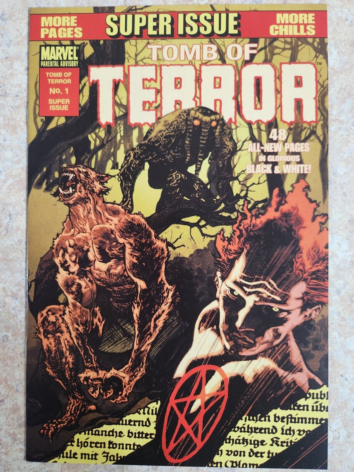 Tomb Of Terror #1 Marvel Comics 2010