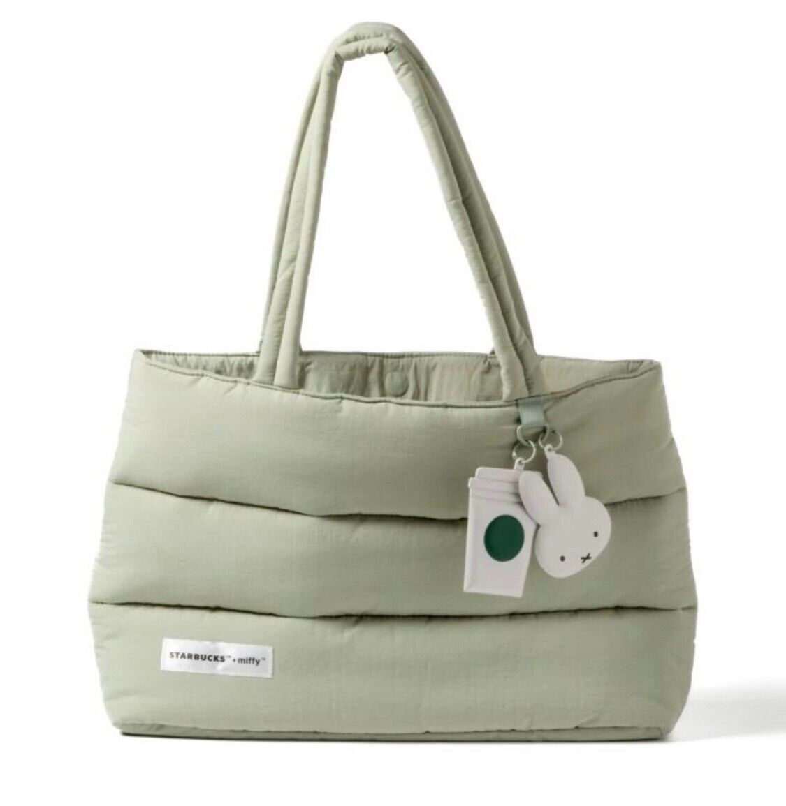 Starbucks x Miffy collaboration tote bag Green Singapore limited from Japan