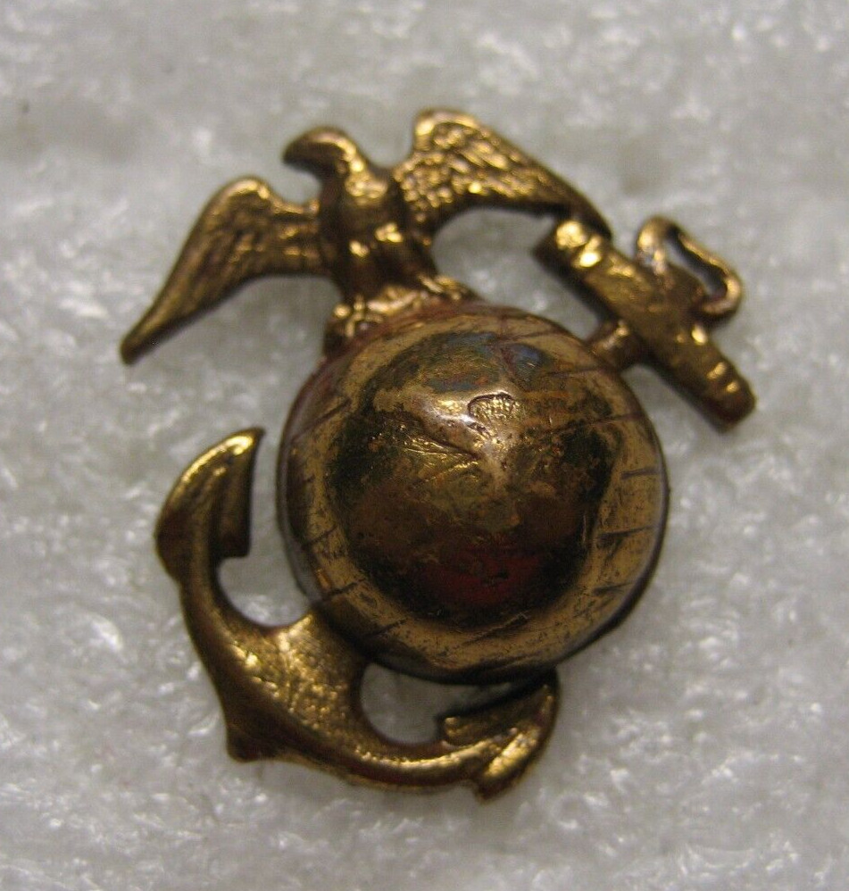 USMC Marine Corps Collar Pin Insignia,ww2
