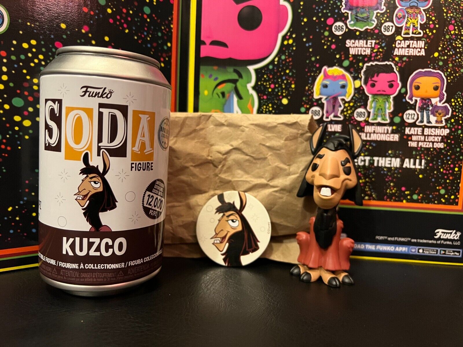 Funko Pop Soda The Emperor\'s New Groove Kuzco (12,000 PC LE) (Box Lunch EC)