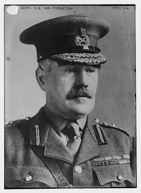 Photo:Gen. Sir Wm. Robertson