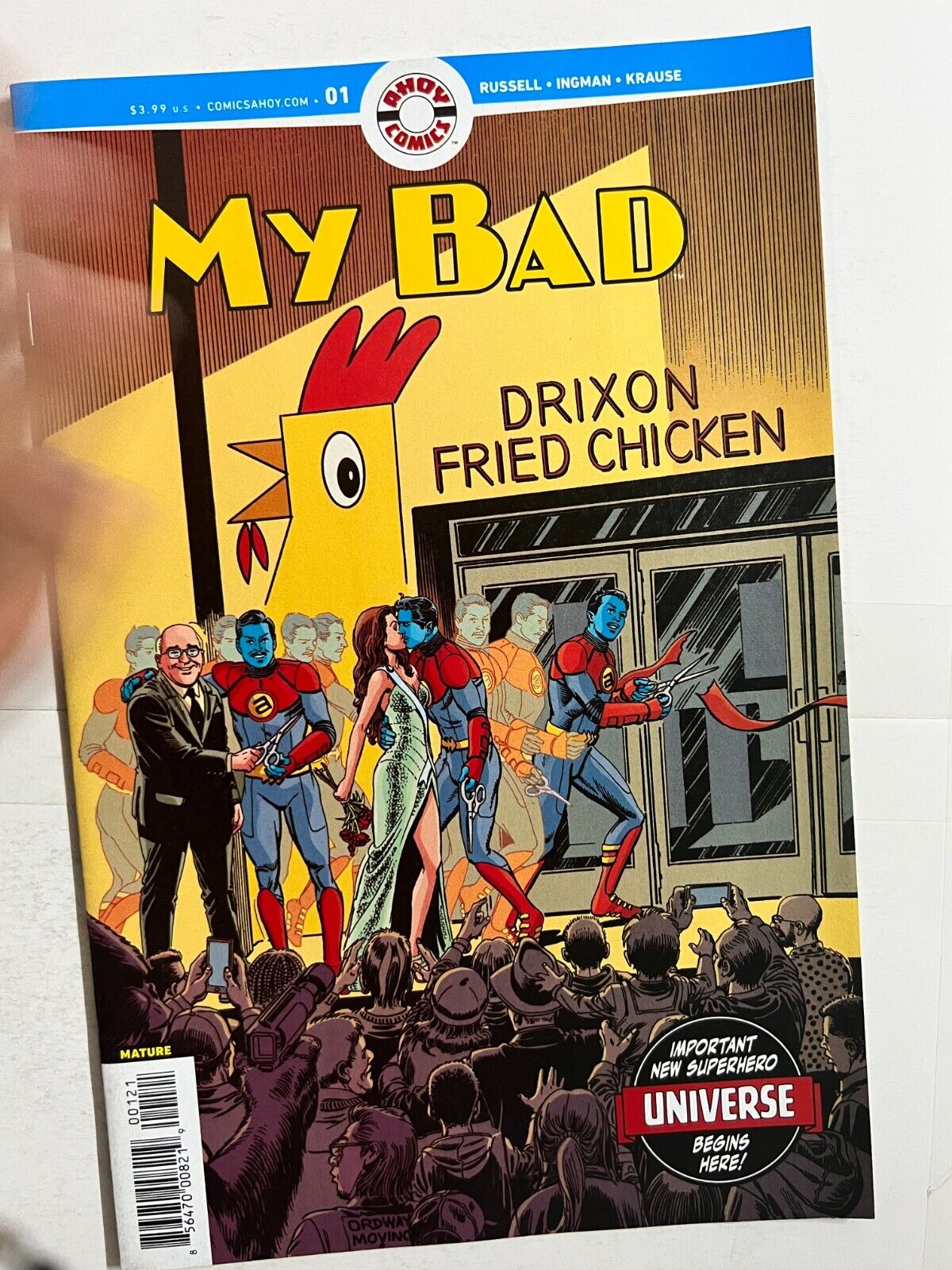 My Bad #1 Cover B Ahoy Comics 2021| Combined Shipping B&B 