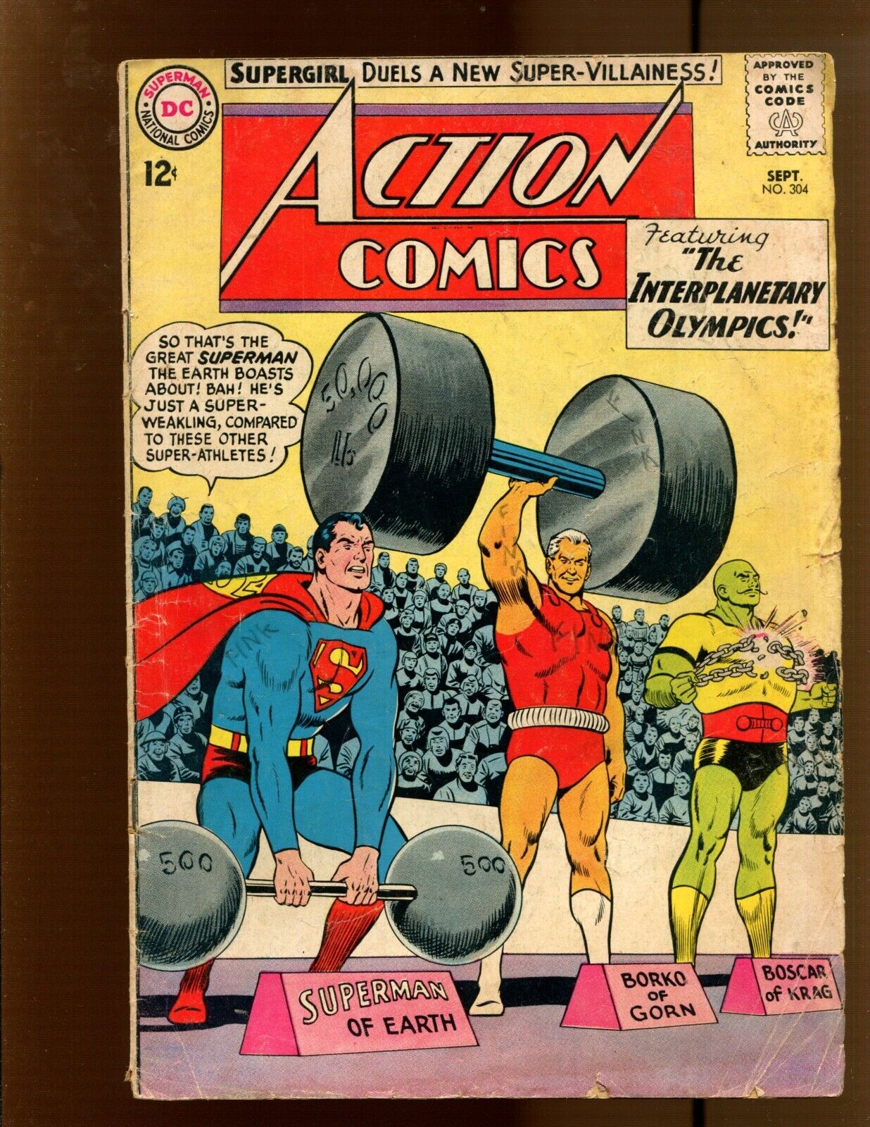 Action Comics #304 - The Interplanetary Olympics (1.8) 1963