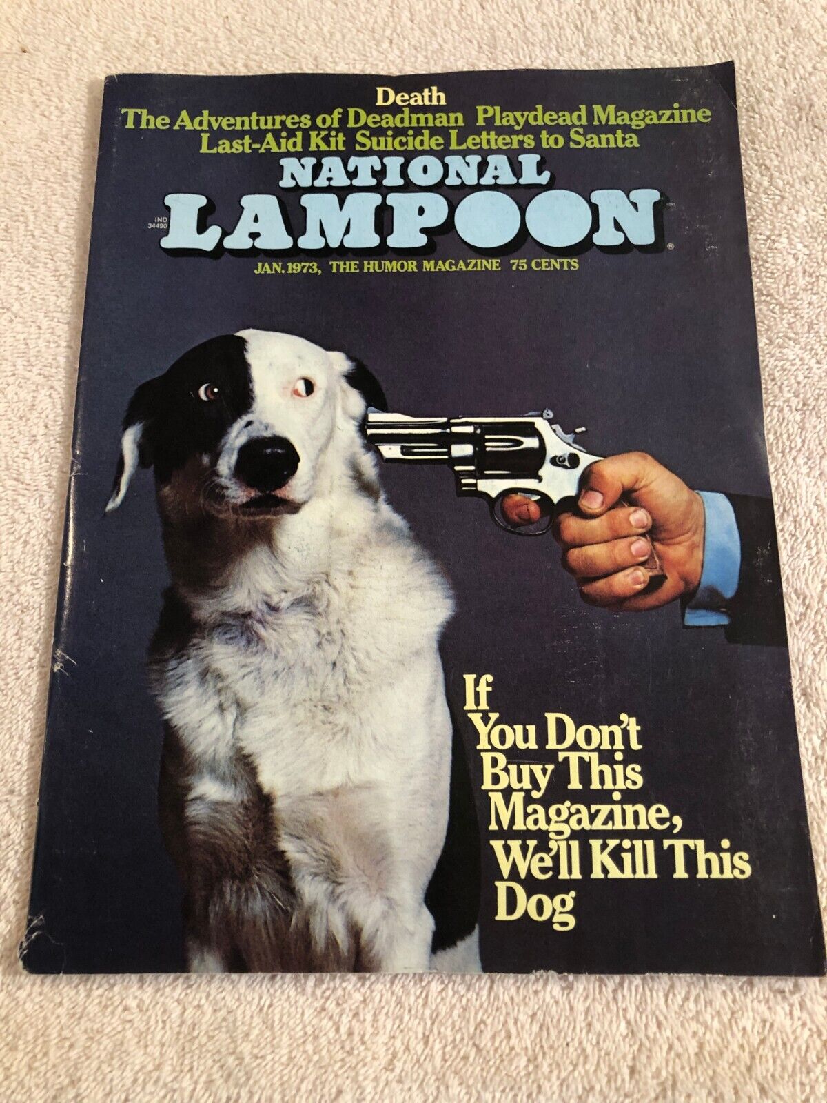 National Lampoon Magazine January  1973 Hard to Find Issue