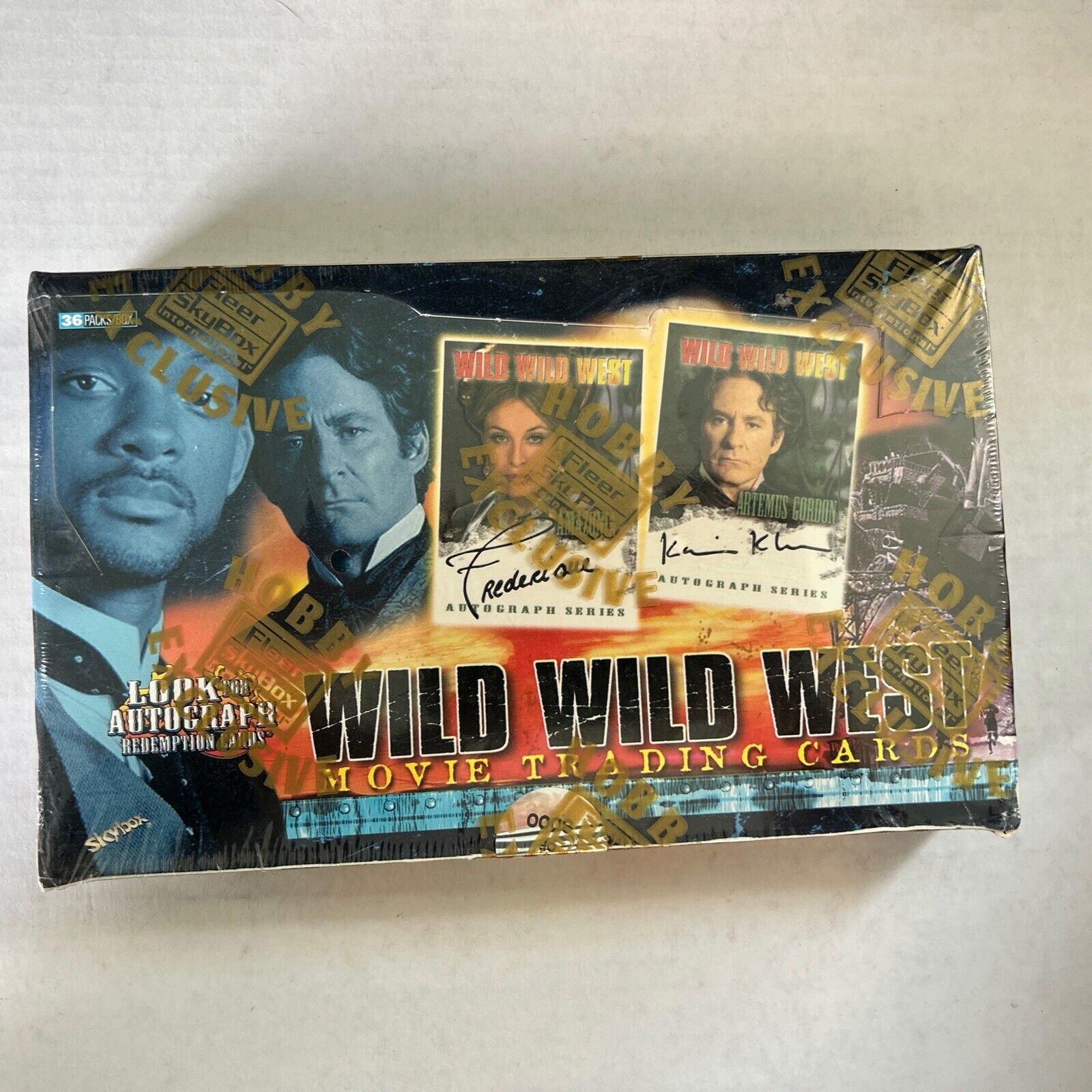 Wild Wild West Movie  Sealed Trading Card Hobby Box SkyBox 1999
