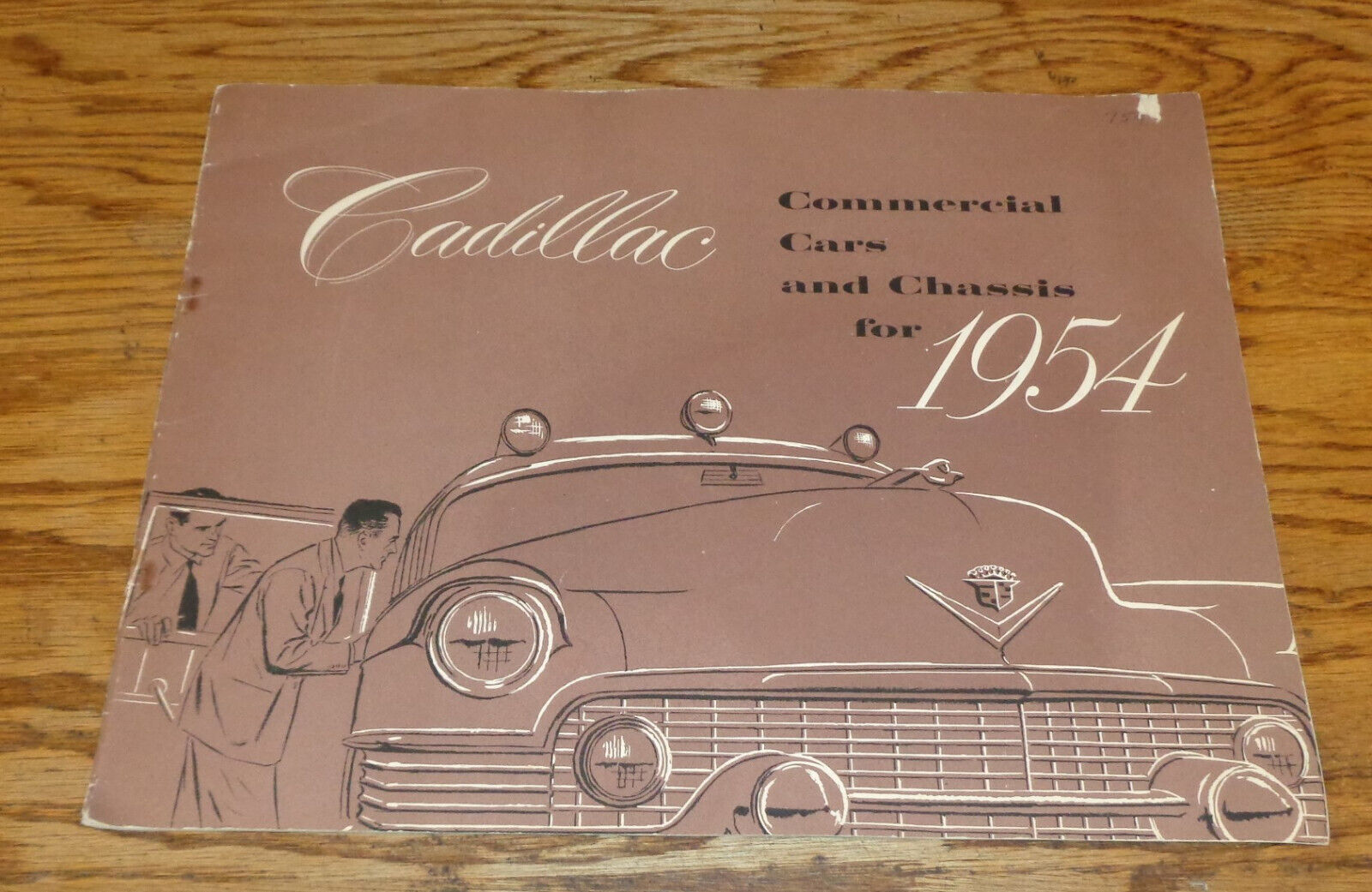 Original 1954 Cadillac Commercial Car & Chassis Deluxe Sales Brochure 54