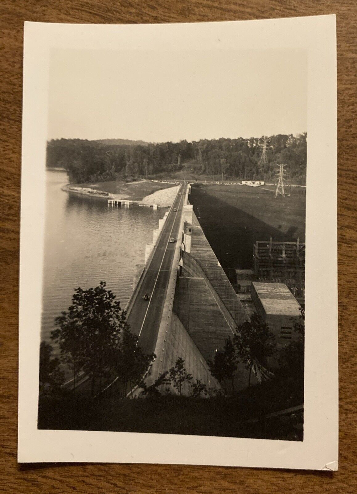 Vintage 1939 Norris Dam Tennessee Architecture Ariel Original Old Photo P11zb30