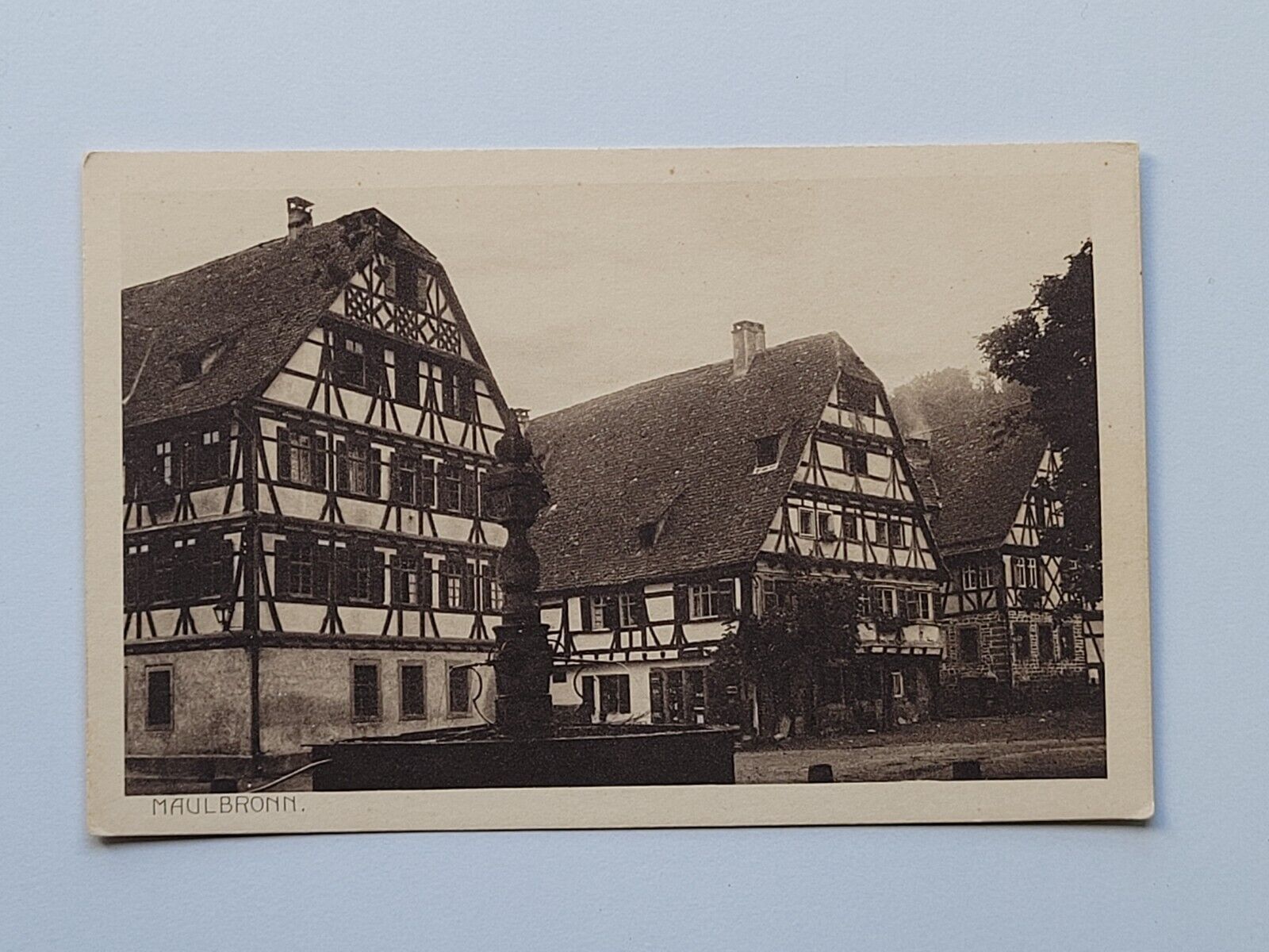 Baden Wurttemberg Postcards Small Cottages Germany Vintage Lithograph 