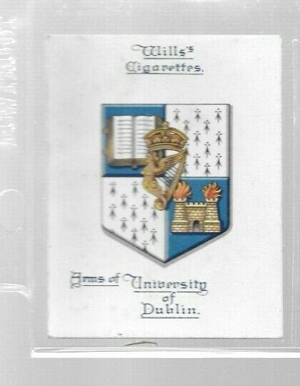 1923 Wills\'s Arms of Universities (Large) University of Dublin #7 EX+