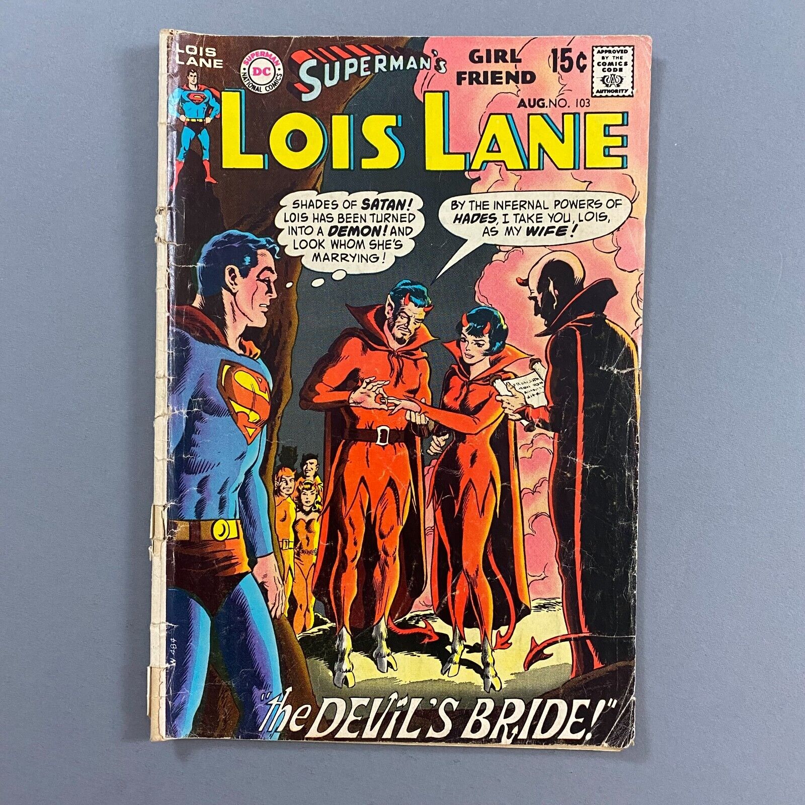 SUPERMAN'S GIRLFRIEND LOIS LANE 103 (1970, DC COMICS)