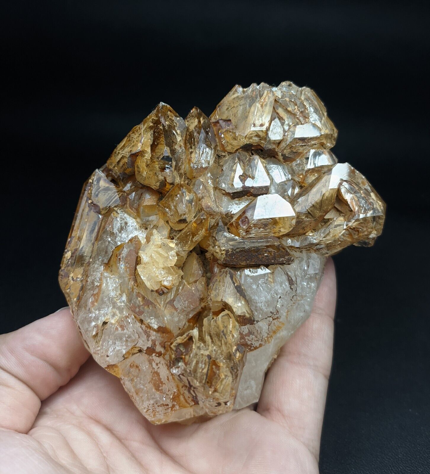 Natural Aesthetic Fenster Quartz crystal, Display specimen from Balochistan Pak.