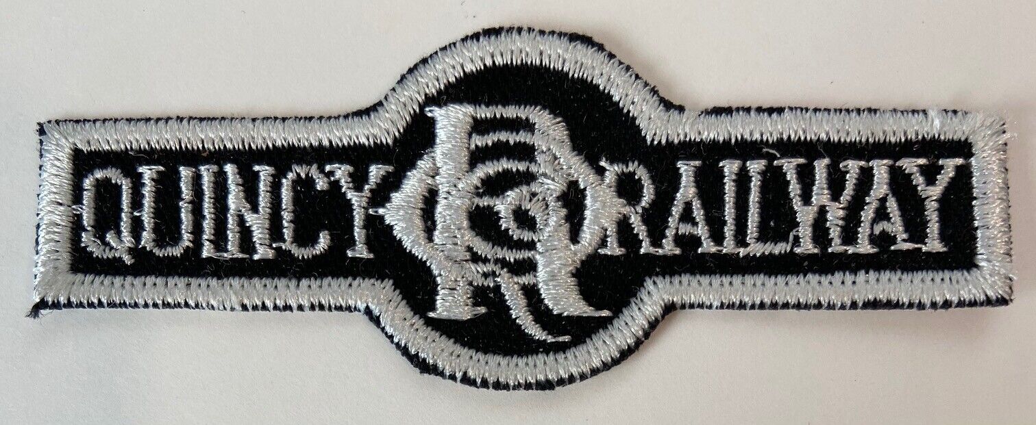 Patch- The Quincy Railroad (QRR)  #12581 -NEW-Free Ship
