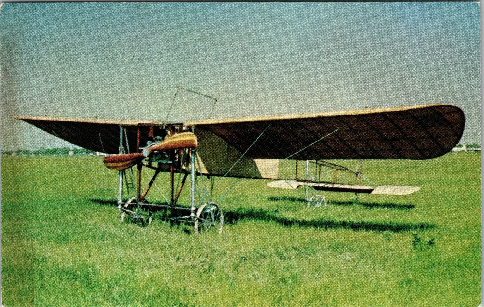 Bleriot Type XI, Planes, Transportation, Vintage Postcard