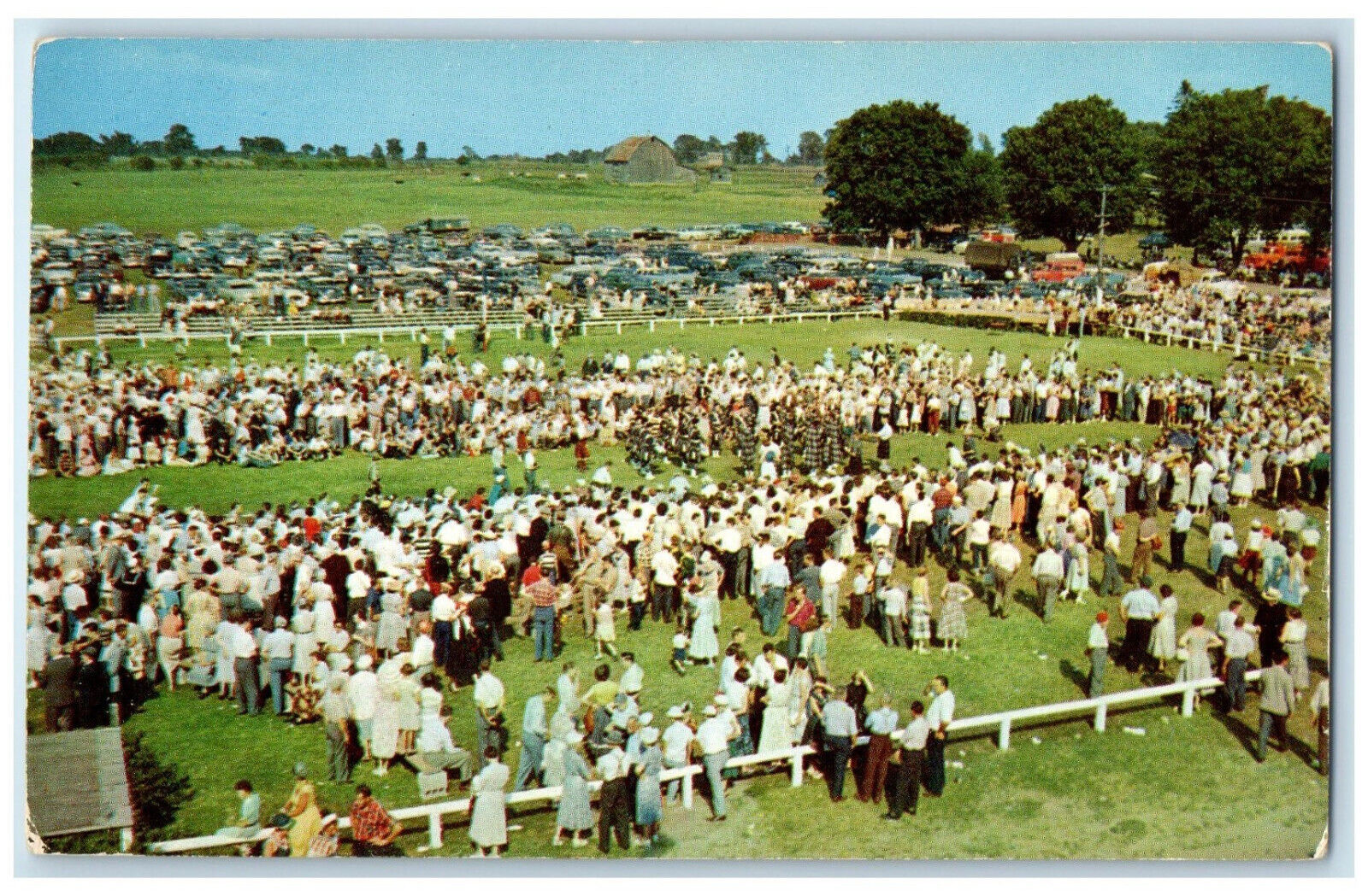 c1950\'s The Highland Annual Games Maxville Ontario Canada Vintage Postcard