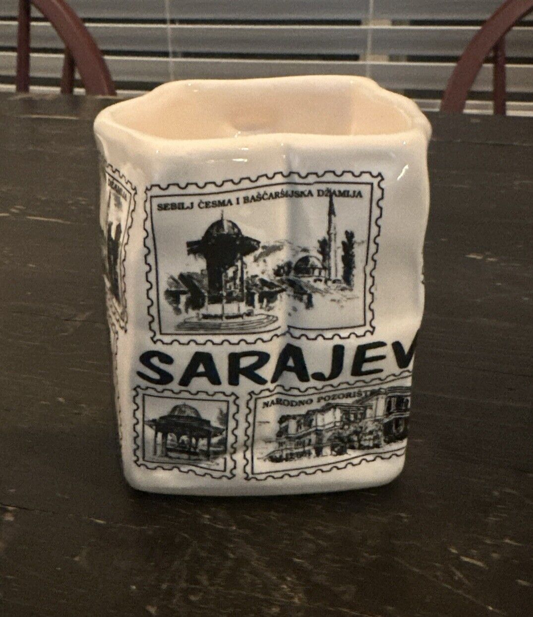 Vintage Sarajevo Souvenir Coffee Mug
