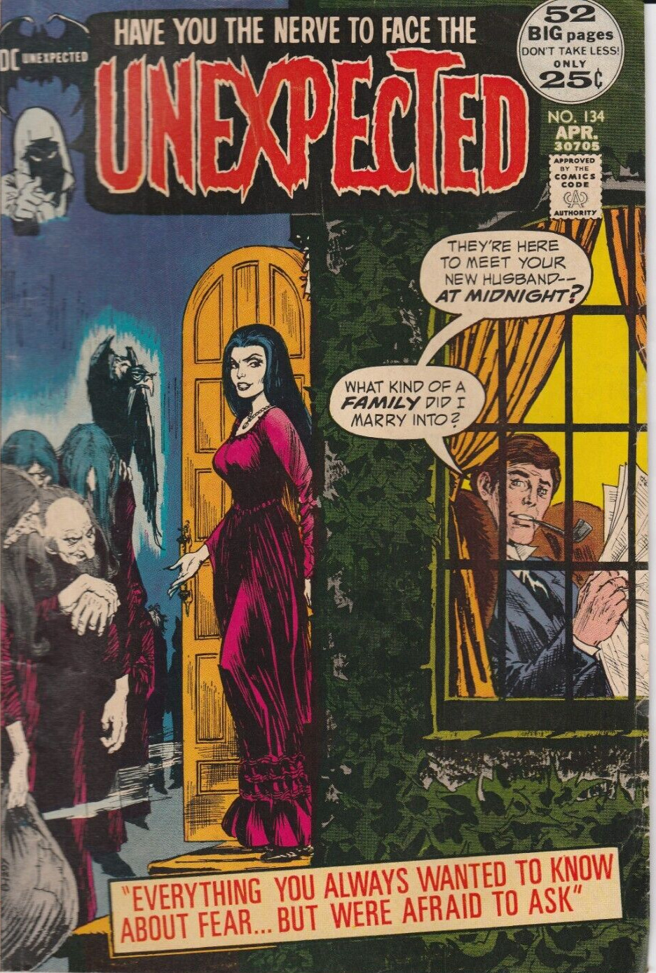 DC UNEXPECTED #134 (1972) - \