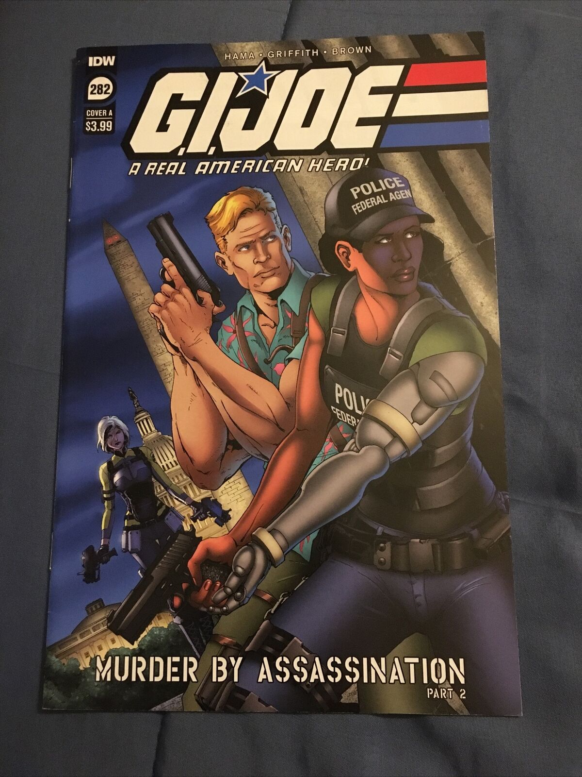 G.I. Joe A Real American Hero #282 1st Print Cover A IDW 2021