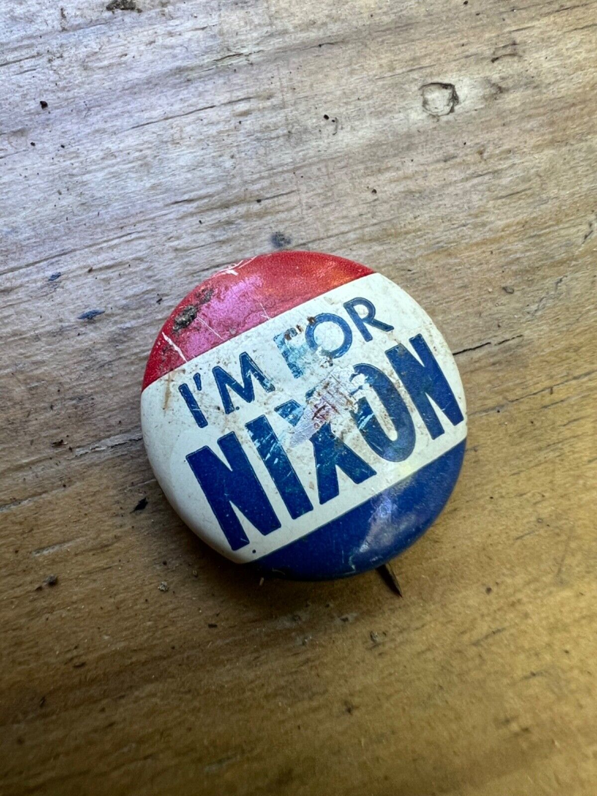 Vintage “I\'m for Nixon” campaign pin