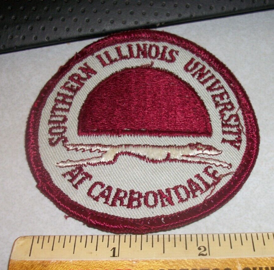 Vintage Southern Illinois University SIUC Patch Carbondale Il Patch Salukis