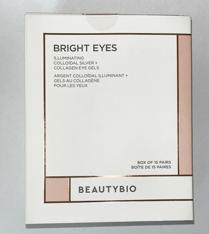 BeautyBio Bright Eyes-Box of 15 Pairs Illuminating Colloidal Collagen Eye Gels