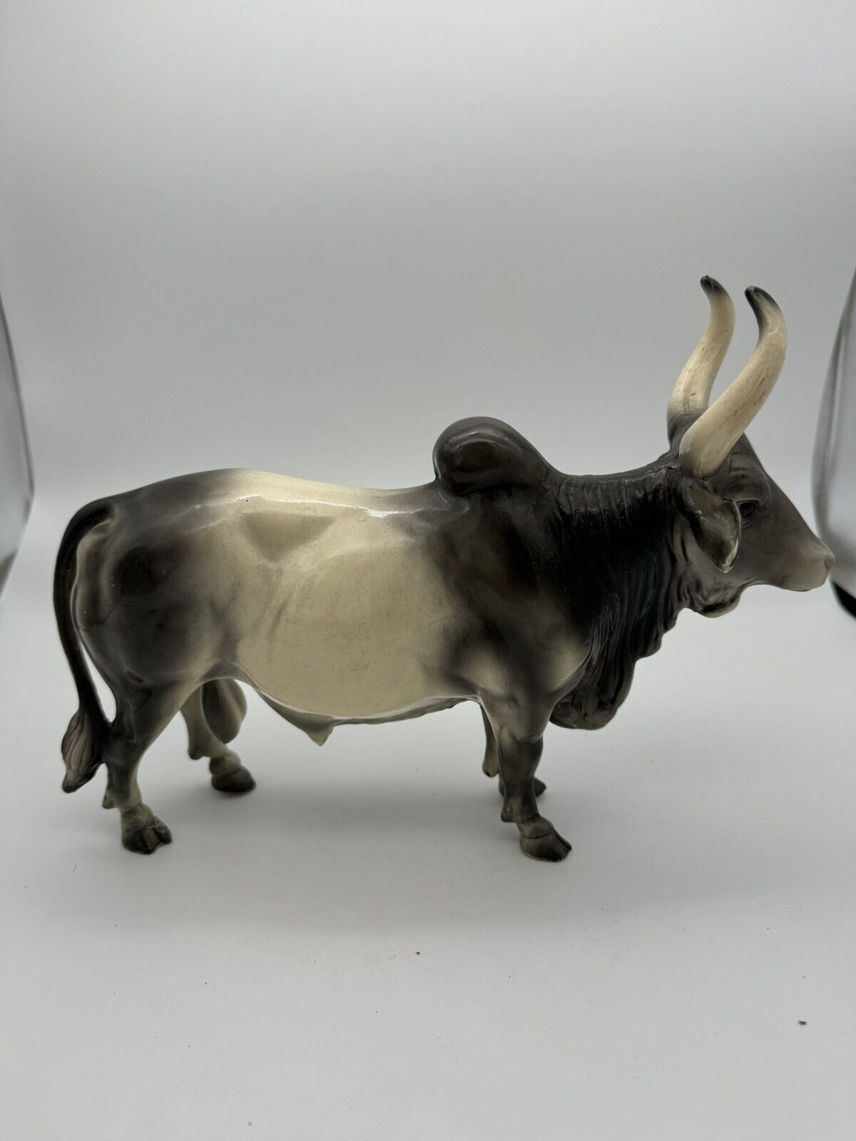 *RARE* Breyer Vintage Glossy CHALKY Brahma Bull - Beautiful