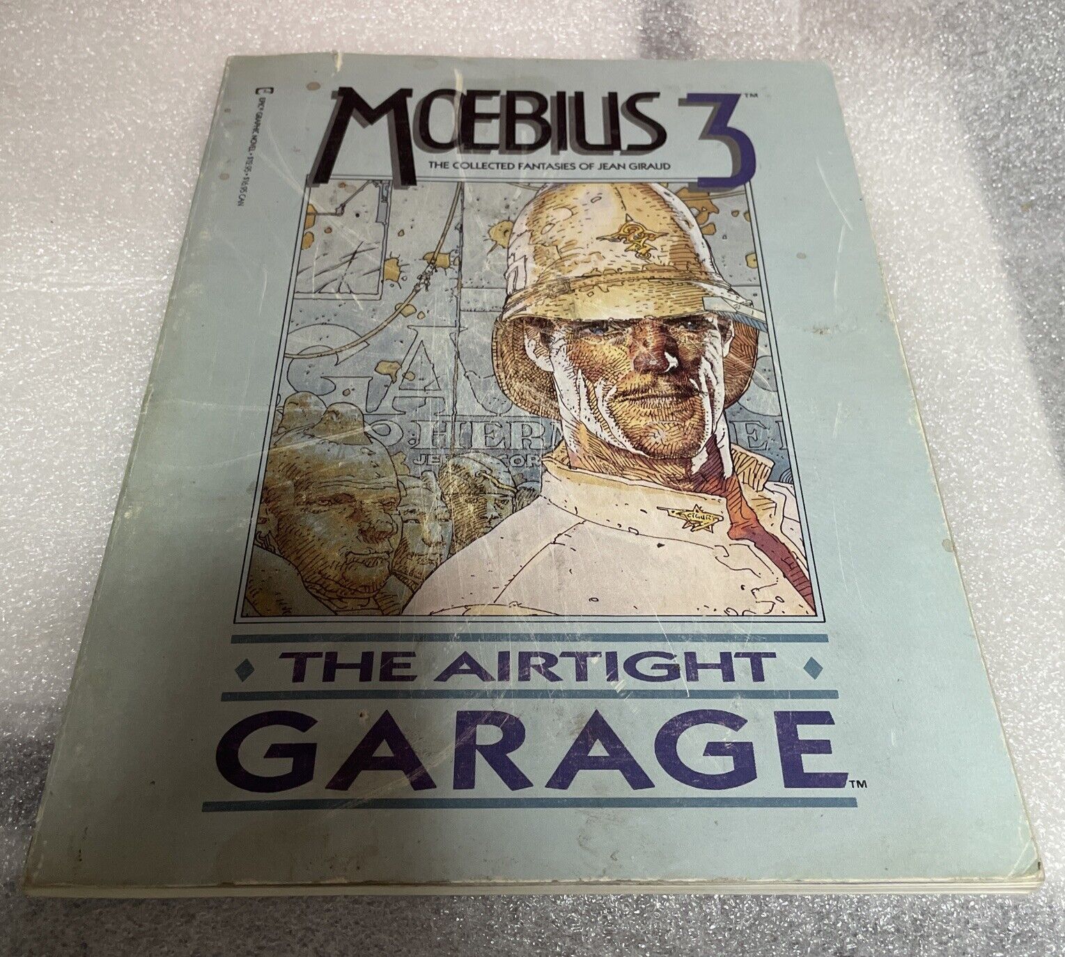 Moebius 3 The Airtight Garage Graphic Novel Marvel 1987 Jean Giraud