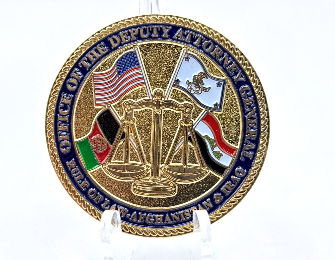 Department Of Justice Office Of The Deputy Attourney General Challenge Coin