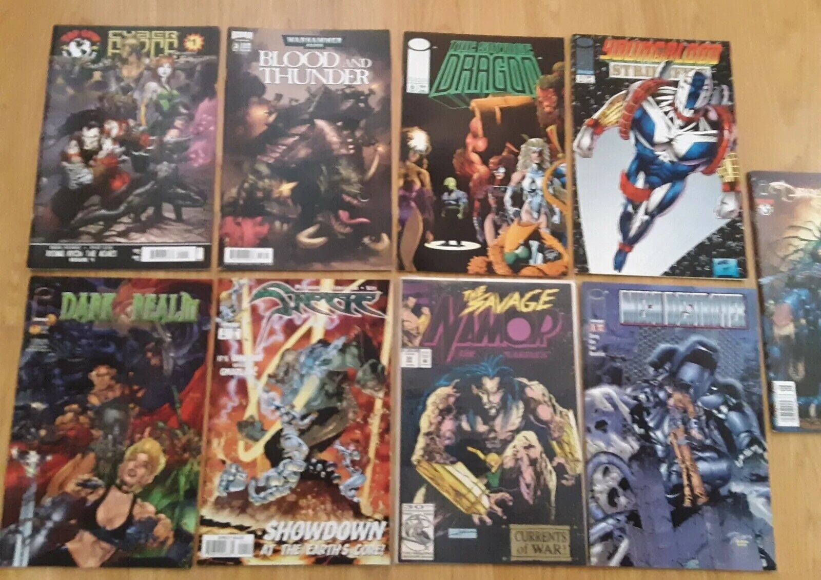 Cyber Force Blood & Thunder Savage Dragon Youngblood Dark Realm Siege & More