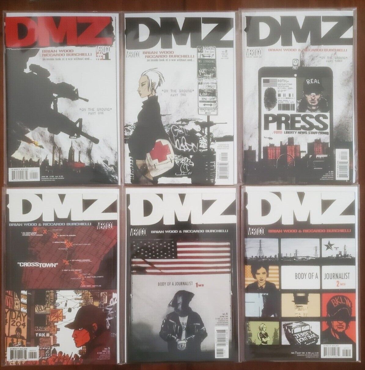 DMZ #1-22 Lot DC/Vertigo, 2006 HBO Max NM run
