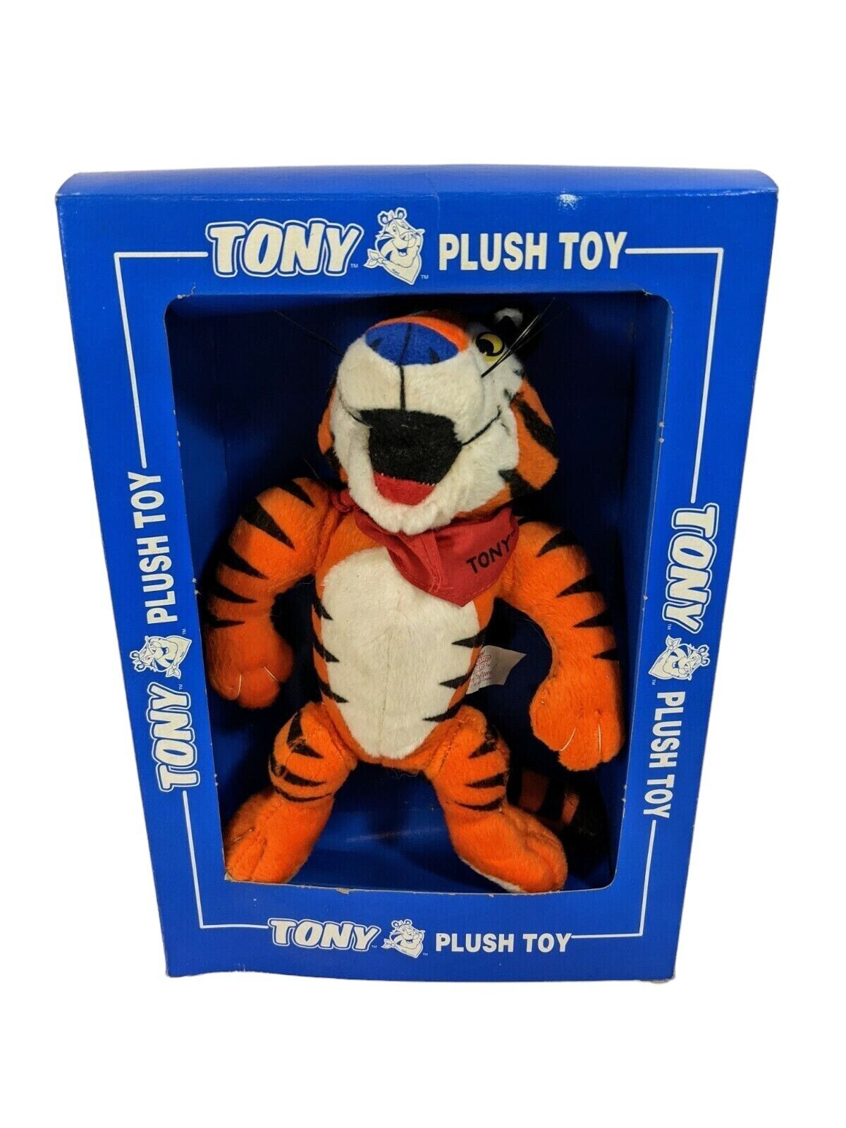 1997 Kellogg\'s Frosted Flakes Tony The Tiger Plush Toy With Original Box