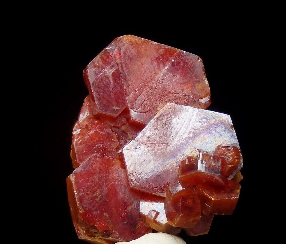 VANADINITE beautiful well formed crystals  MOROCCO Mibladen /pi139