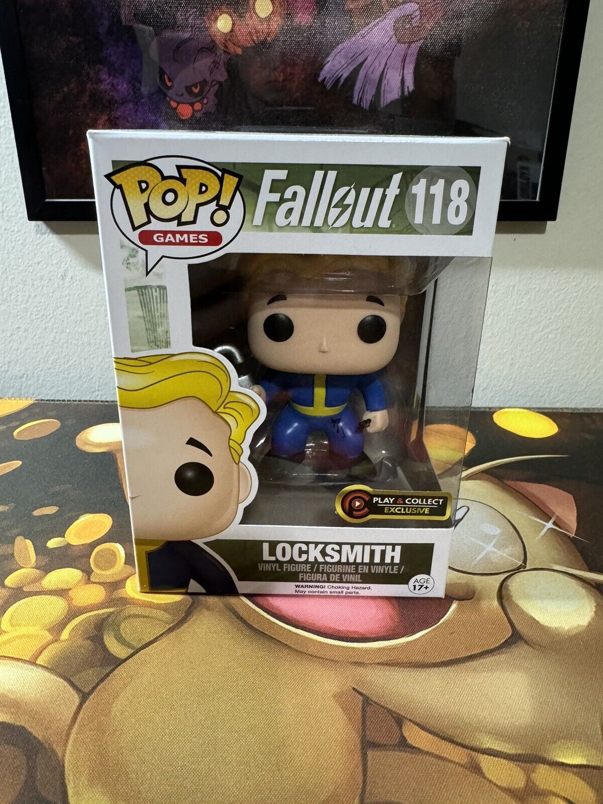 Funko POP Fallout: Locksmith - Play & Collect Exclusive Vinyl Figure 118