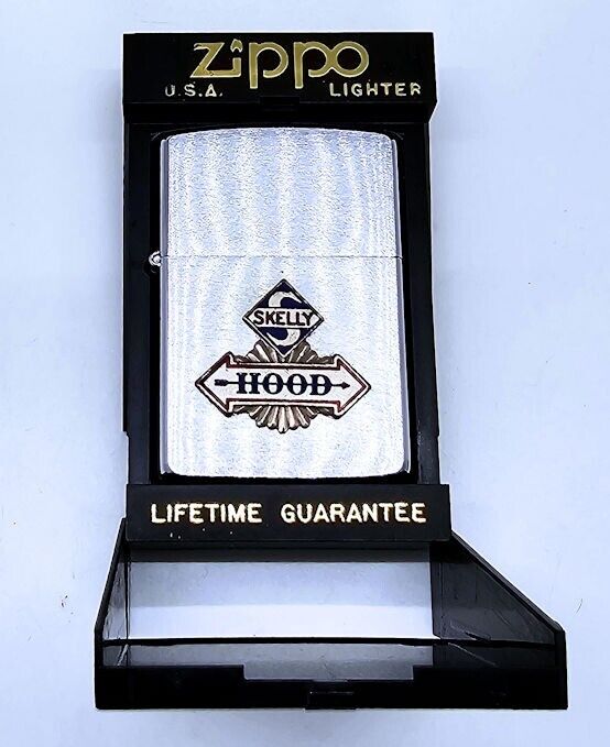 Vintage Zippo Lighter Skelly Oil Hood Tires Company New Never Used