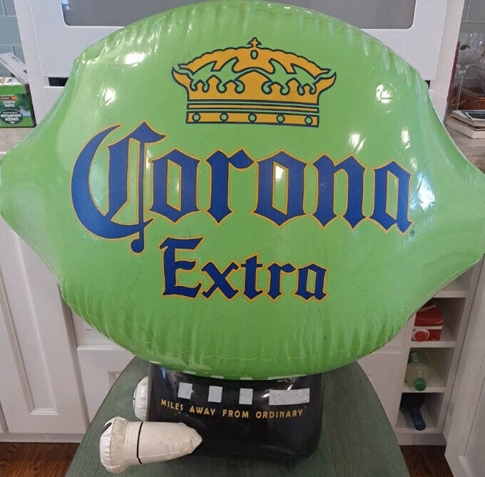 Corona Light/Extra Large Inflatable Blimp Beer Advertising Bar Pub Man Cave New