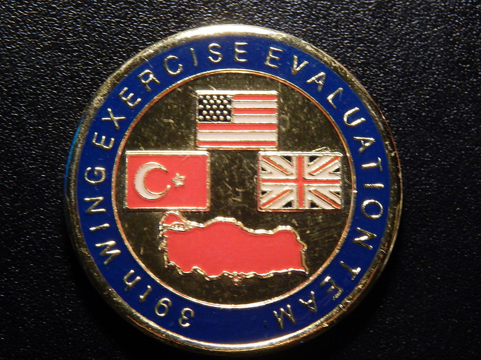 39TH WING EXERCISE EVALUATION TEAM CHALLENGE COIN   OO118DHS1