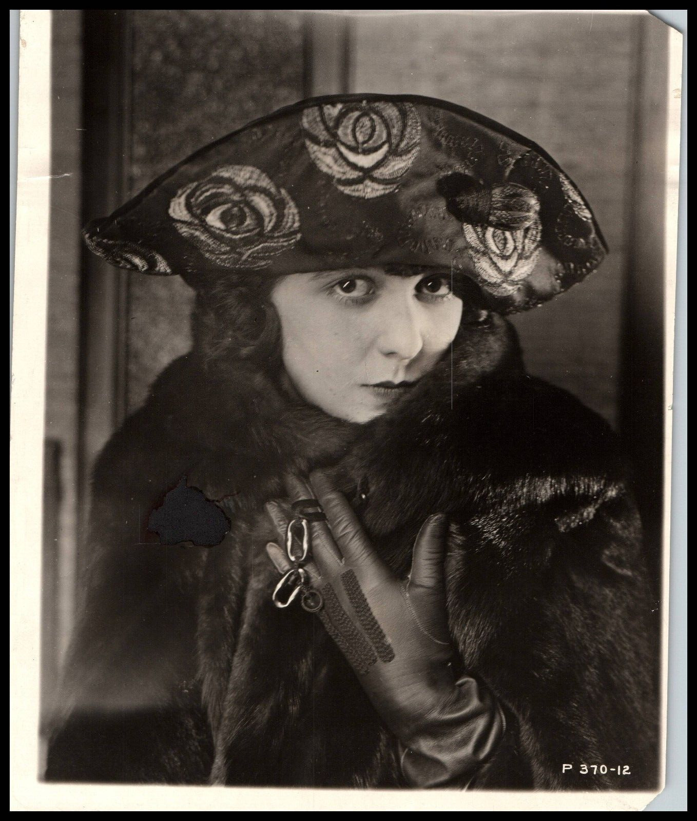 Hollywood Beauty Viora Daniel FASHION HAT STUNNING PORTRAIT 1920s ORIG Photo 656