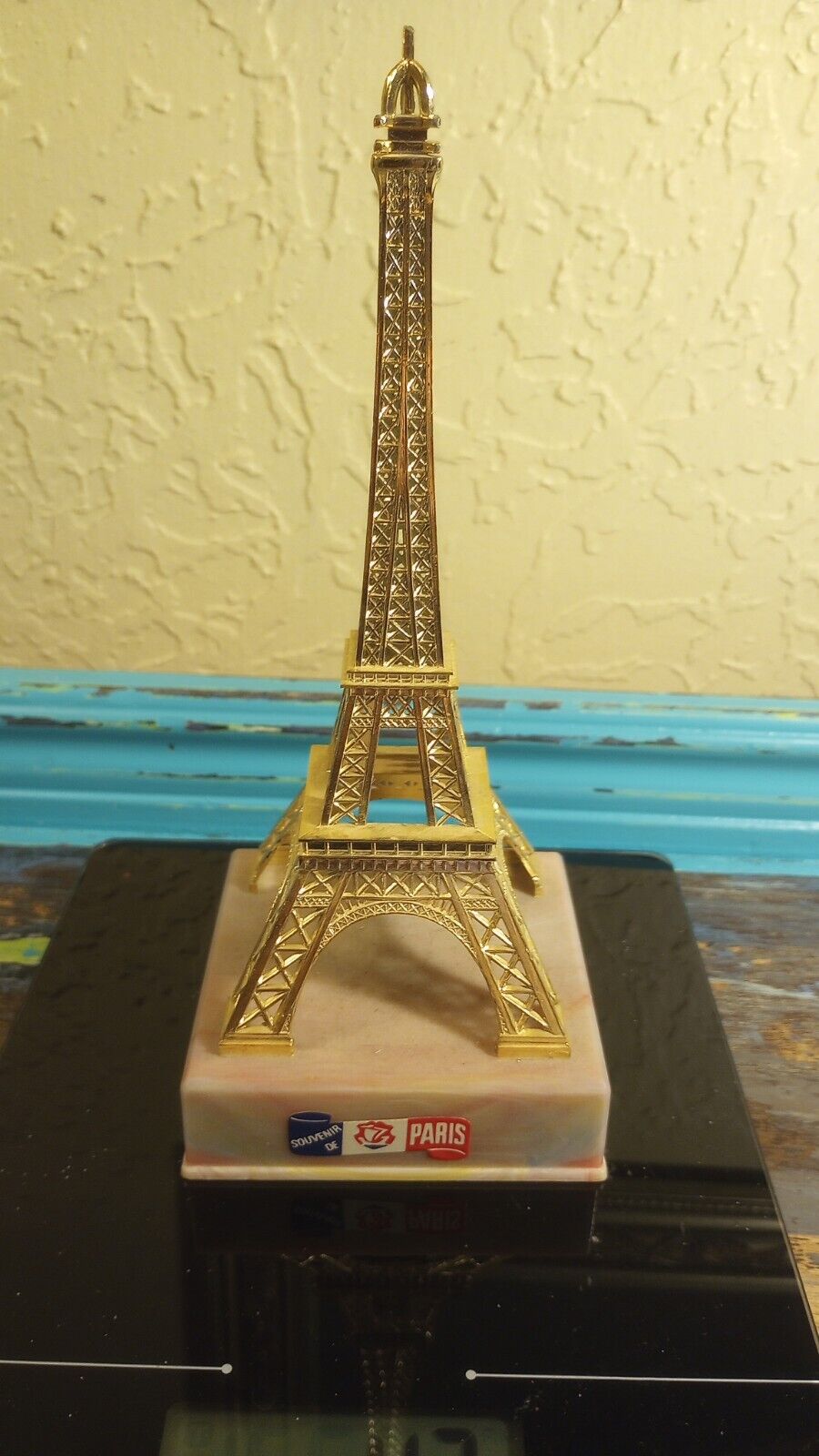 Vintage Paris Souvenir Eiffel Tower plastic
