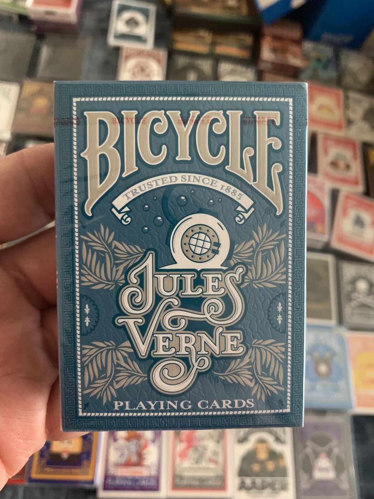 Bicycle Jules Verne Cards Club 808 Ltd Edt Sold Out HTF Rare