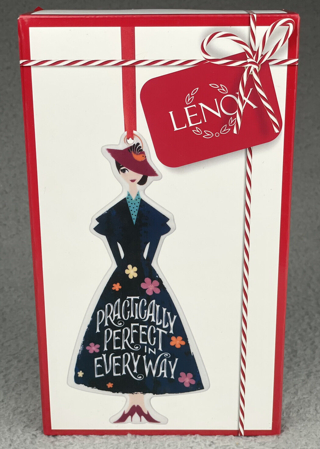 DISNEY Lenox Mary Poppins Practically Perfect in Every Way Ornament