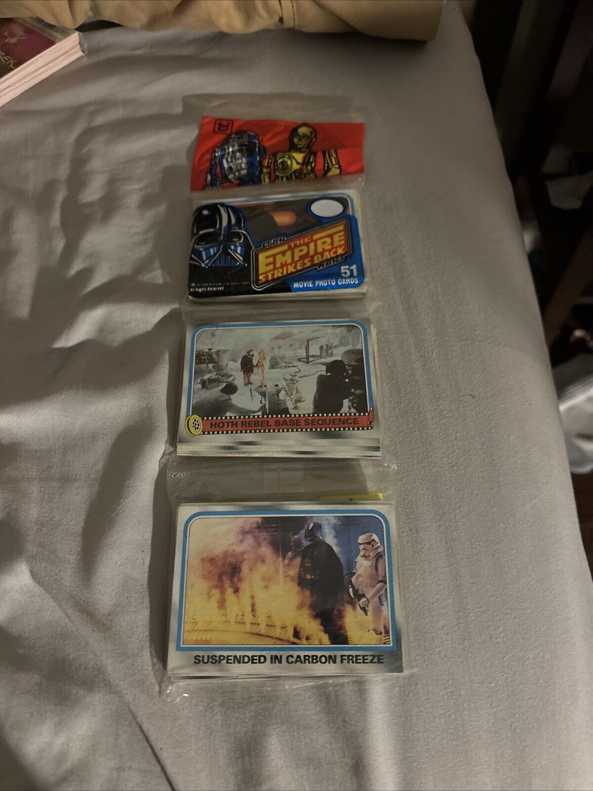 1980 Topps Star Wars The Empire Strikes Back - Unopened 51 Card Rack Pack