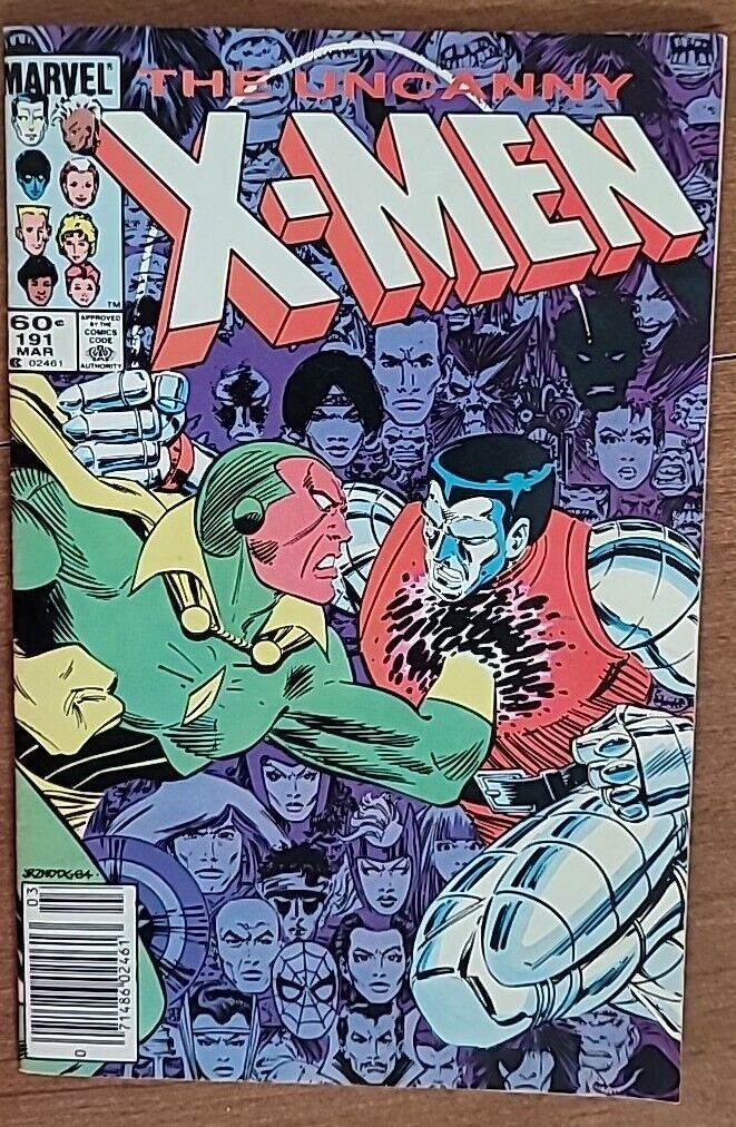 The Uncanny X-Men Vol 1 #191 • Raiders of the Lost Temple • Jan 1985 • Marvel