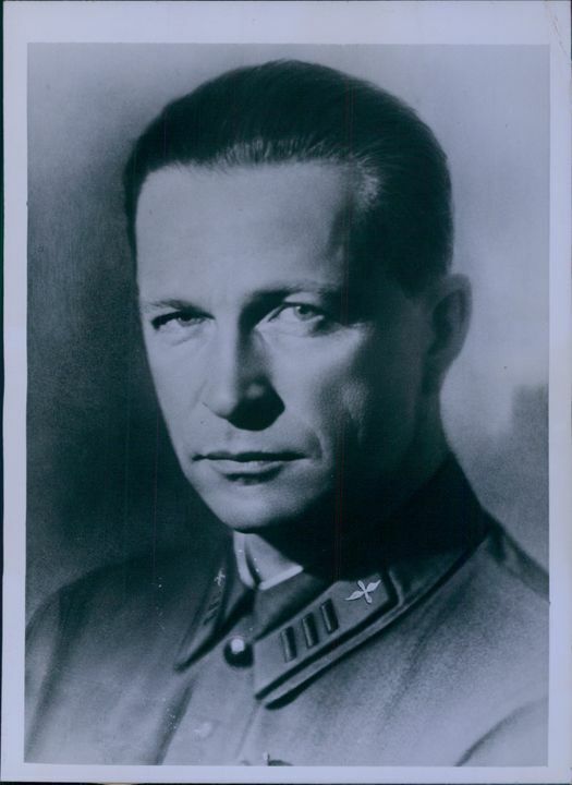 1941 General Mikhail Gromov Russian Commander Press photo