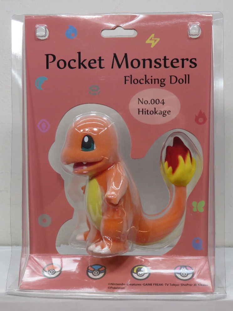 Sekiguchi Pokemon  #004 Hitokage Flocking Doll    (42506)