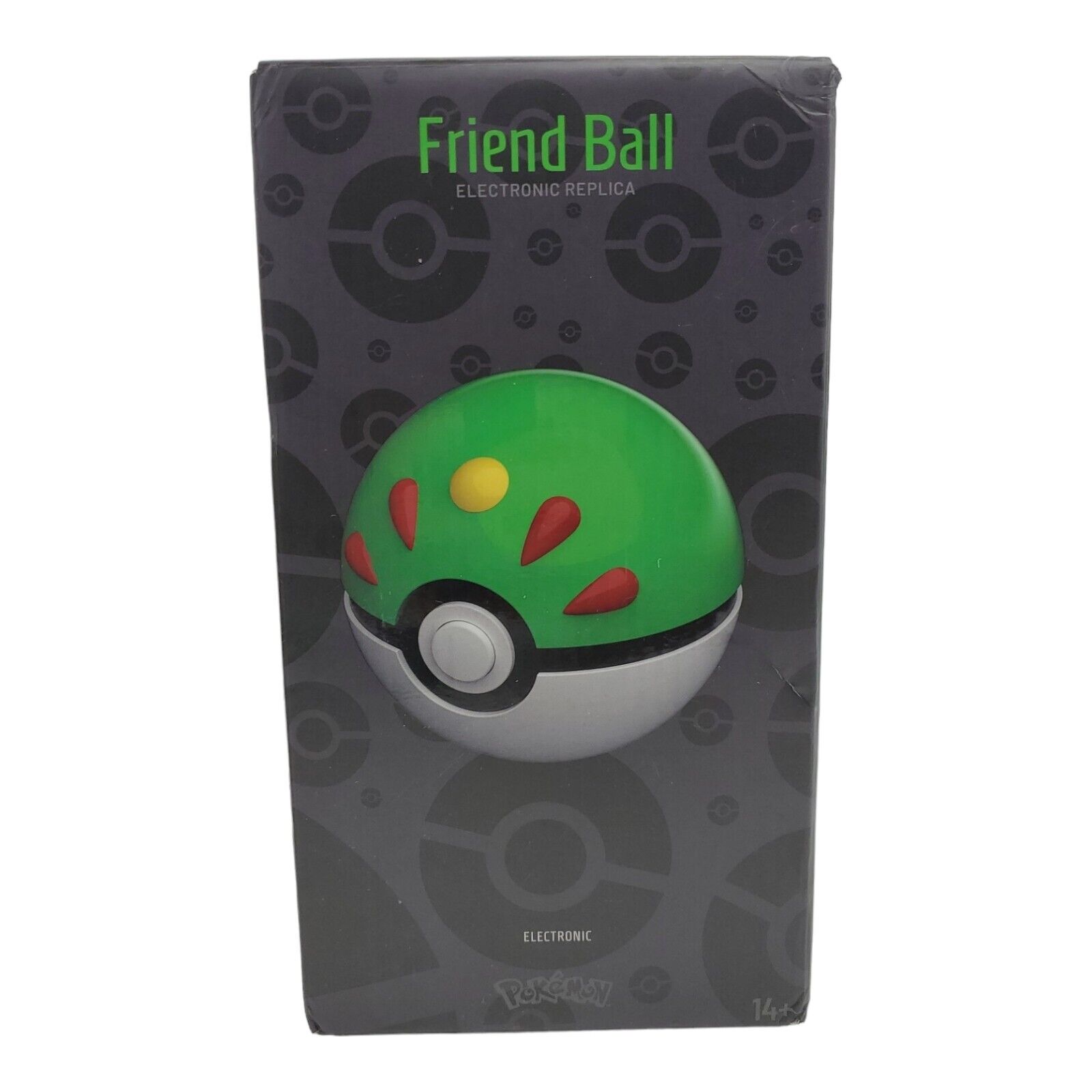 Pokemon Die-Cast Friend Ball Replica The Wand Company TWC Pokeball Green 