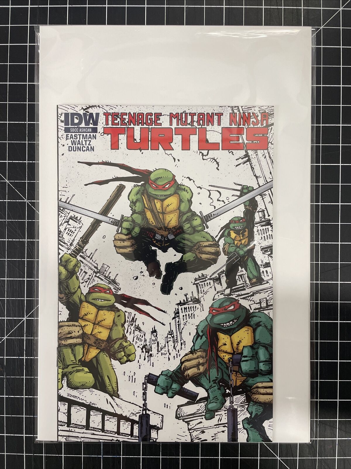 Teenage Mutant Ninja Turtles SDCC Ashcan 2011 First Printing TMNT IDW NM- (a)